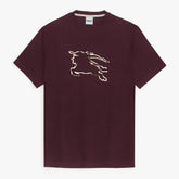 BB Printed tshirt-maroon
